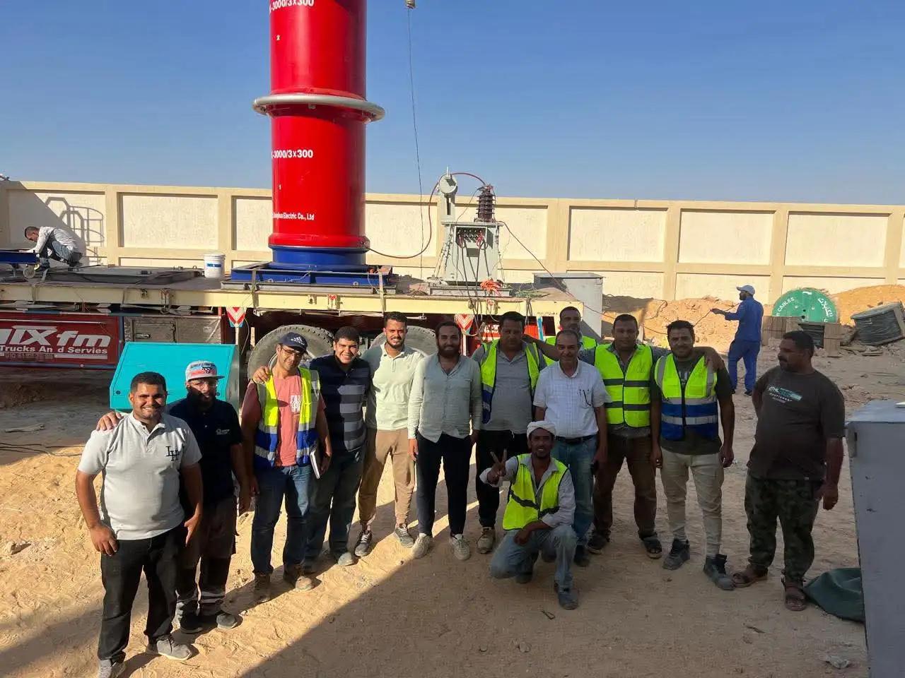 ''إكس دي إجيماك'' تنجح في اختبارات الجهد العالي بمحطة محولات روافع الحمام NDHPS12